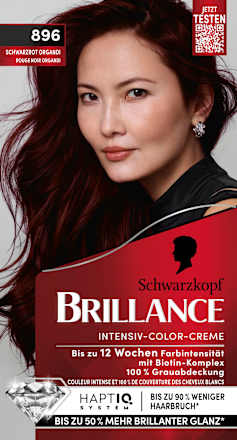 Haarfarbe 896 Schwarzrot Organdi, 1 St