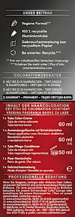 Schwarzkopf Brillance Haarfarbe L843 Leuchtendes Rot, 1 St