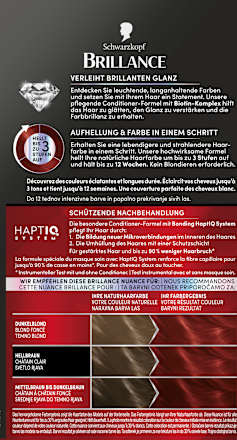 Schwarzkopf Brillance Haarfarbe L843 Leuchtendes Rot, 1 St