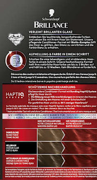 Schwarzkopf Brillance Haarfarbe L843 Leuchtendes Rot, 1 St