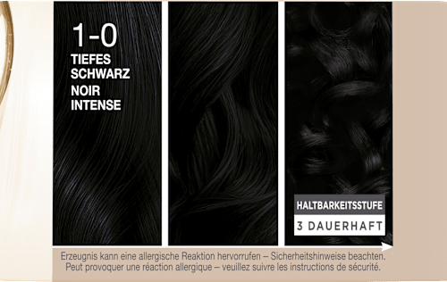 Haarkleur 1-0 Diepzwart, 1 st