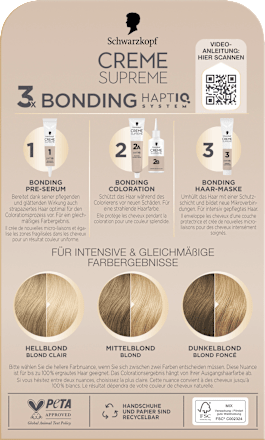 Haarfarbe 10-0 Ultra-Helles Naturblond, 1 St Schwarzkopf CREME SUPREME
