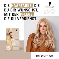 Haarfarbe 10-0 Ultra-Helles Naturblond, 1 St Schwarzkopf CREME SUPREME