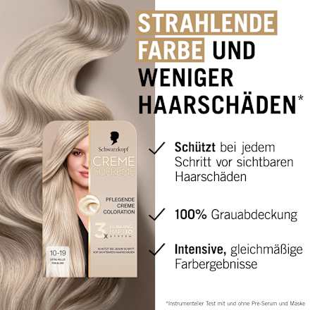 Haarkleur 10-19 Extra Licht Parelblond, 1 st