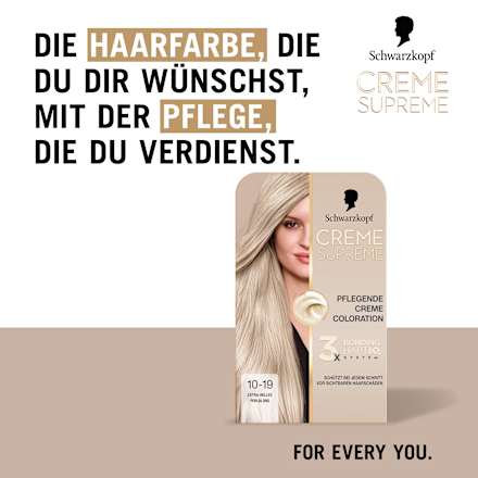 Haarfarbe 10-19 Extra-Helles Perlblond, 1 St