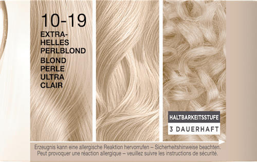 Haarfarbe 10-19 Extra-Helles Perlblond, 1 St
