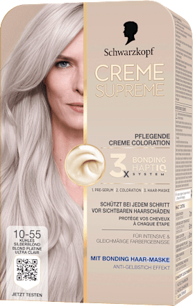 Haarfarbe 10-55 Kühles Silberblond, 1 St