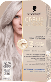 Haarfarbe 10-55 Kühles Silberblond, 1 St