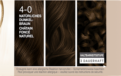 Haarkleur 4-0 Natuurlijk Donkerbruin, 1 st