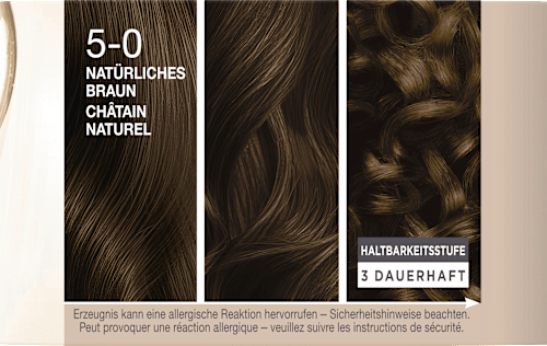 Haarfarbe 5-0 Natürliches Braun, 1 St
