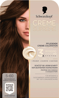 Haarkleur 5-60 Chocoladebruin, 1 stuk