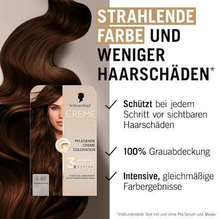 Haarkleur 5-60 Chocoladebruin, 1 stuk