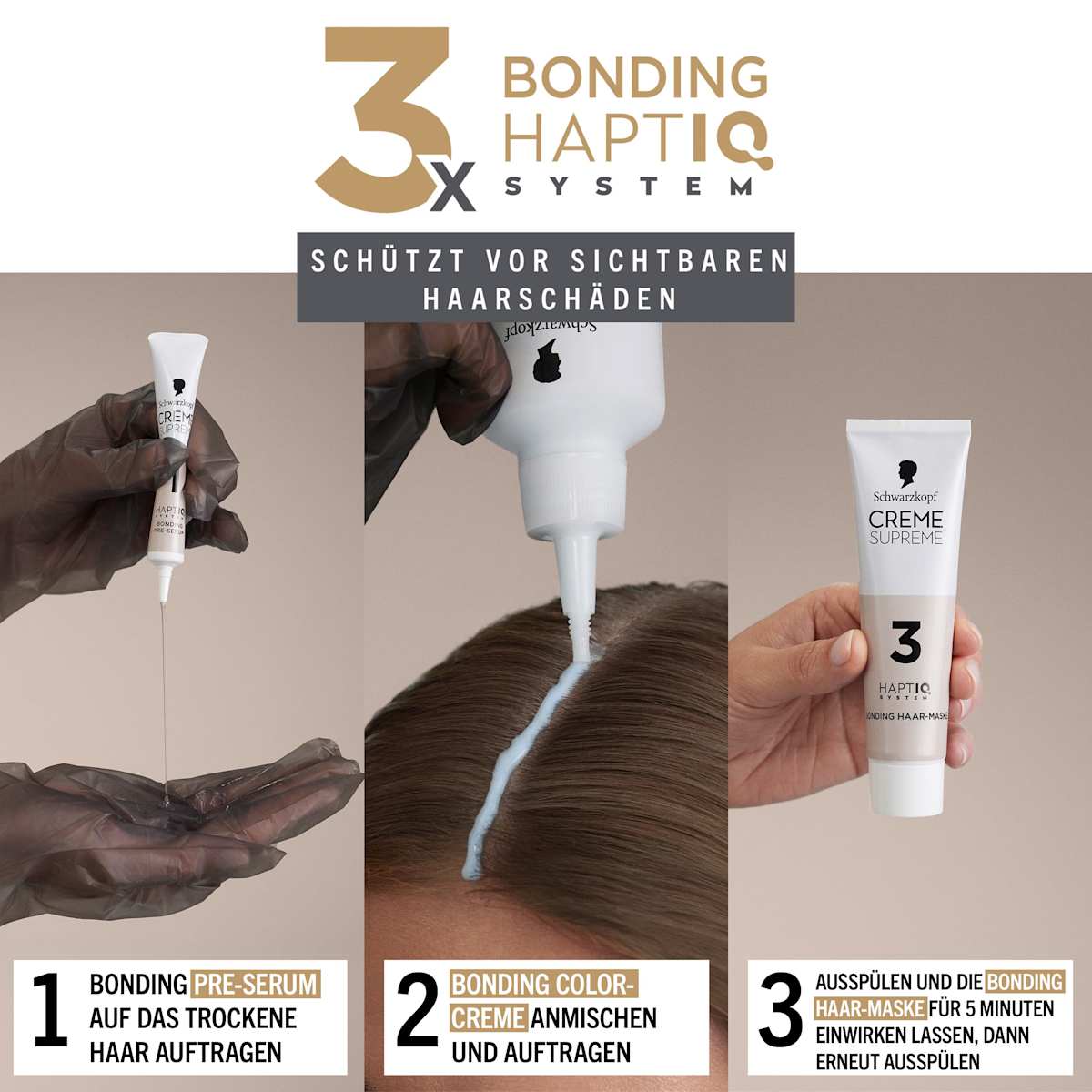 Schwarzkopf CREME SUPREME Haarfarbe 6-68 Helles Karamellbraun, 1 St