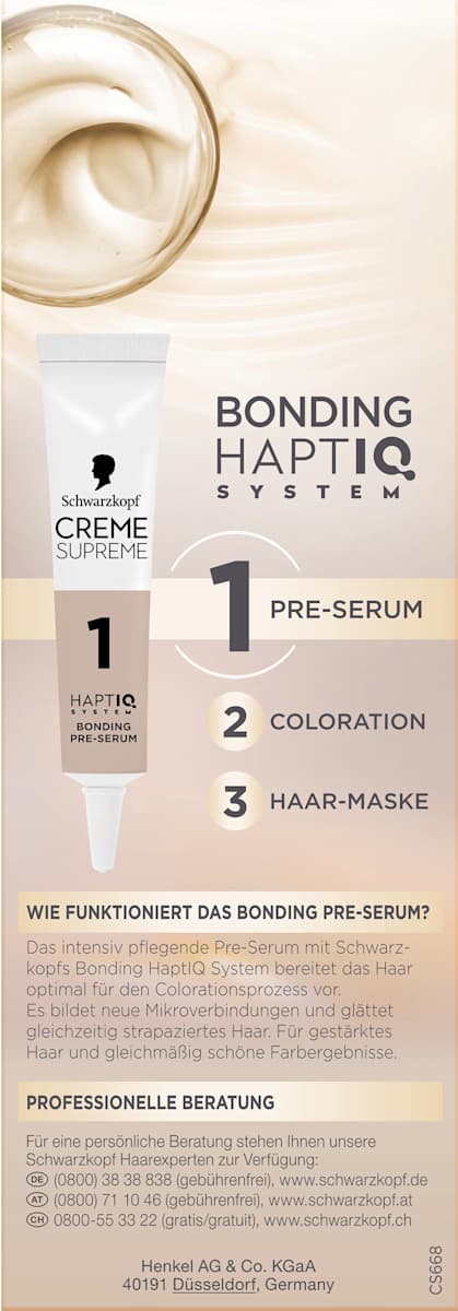 Schwarzkopf CREME SUPREME Haarfarbe 6-68 Helles Karamellbraun, 1 St