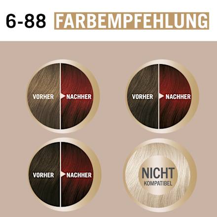 Haarfarbe 6-88 Intensivrot, 1 St Schwarzkopf CREME SUPREME