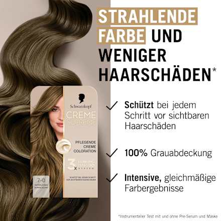 Haarfarbe 7-0 Natürliches Dunkelblond, 1 St
