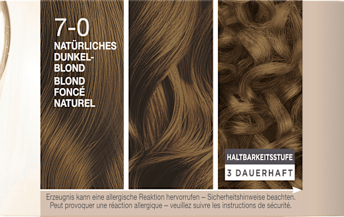 Haarfarbe 7-0 Natürliches Dunkelblond, 1 St