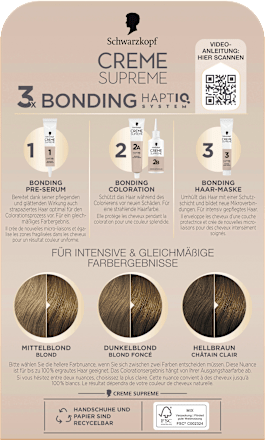 Haarfarbe 7-0 Natürliches Dunkelblond, 1 St