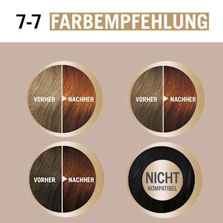 Haarfarbe 7-7 Dunkles Kupferblond, 1 St