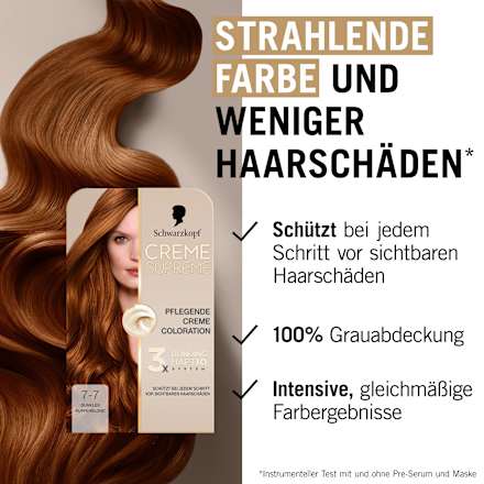 Haarfarbe 7-7 Dunkles Kupferblond, 1 St