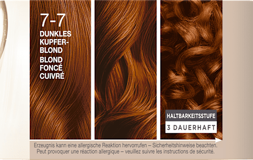 Haarfarbe 7-7 Dunkles Kupferblond, 1 St