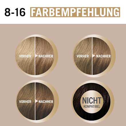 Haarfarbe 8-16 Kühles Aschblond, 1 St