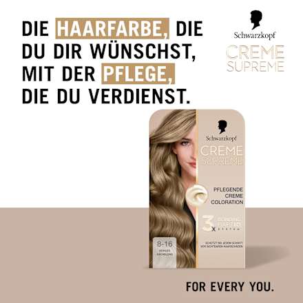Haarfarbe 8-16 Kühles Aschblond, 1 St