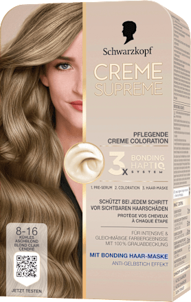 Haarfarbe 8-16 Kühles Aschblond, 1 St