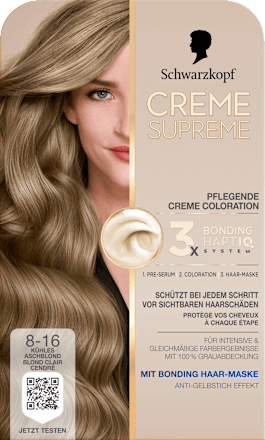 Haarkleur 8-16 Koel Asblond, 1 st