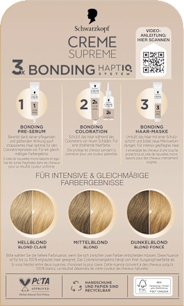 Haarfarbe 9-0 Natürliches Hellblond, 1 St Schwarzkopf CREME SUPREME