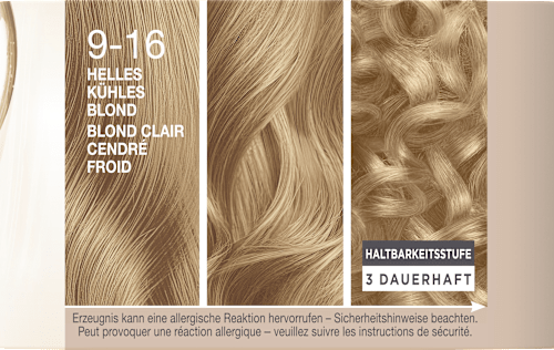 Haarfarbe 9-16 Helles kühles Blond, 1 St