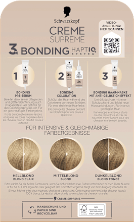 Haarkleur 9-16 Licht koel blond, 1 stuk