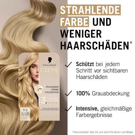 Haarkleur 9-16 Licht koel blond, 1 stuk