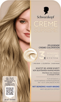 Haarkleur 9-16 Licht koel blond, 1 stuk