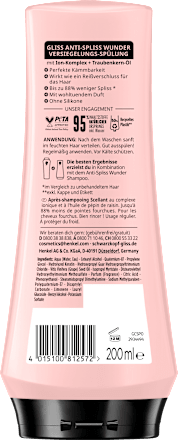 Conditioner Anti-Split Ends Miracle, 200 ml