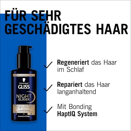 Haarverzorging Nacht Elixir Ultimate Repair, 100 ml