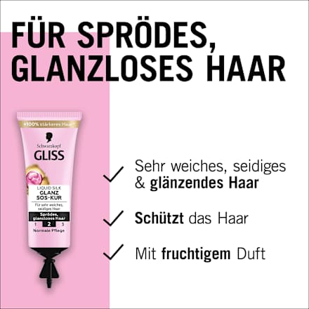 SOS Liquid Silk Haarverzorging, 15 ml