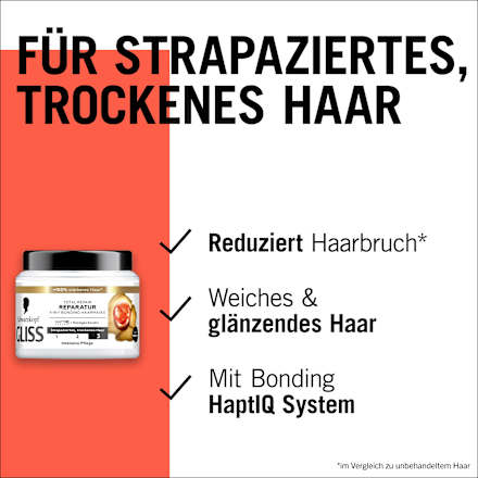 Haarmaske 4in1 Total Repair, 400 ml