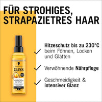Hittebeschermende oliespray, voedende olie, 150 ml