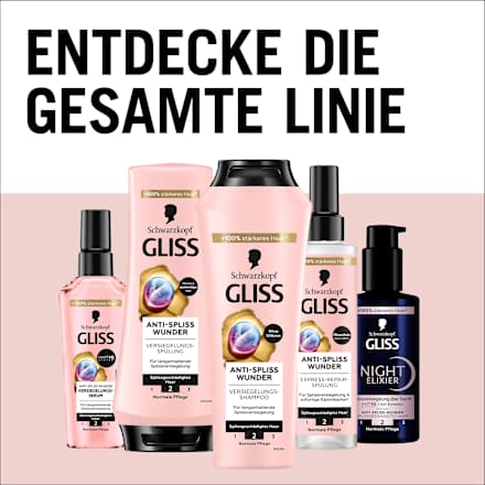 Shampoo Anti-Spliss Wunder, 250 ml