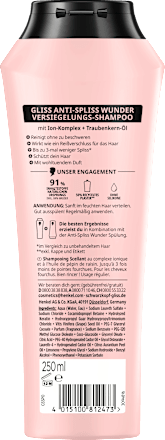 Shampoo Anti-Spliss Wunder, 250 ml