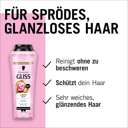Shampoo Vloeibare Zijde, 250 ml