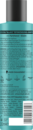 Shampoo scalp balance Tiefenreinigung, 200 ml