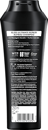 Shampoo Ultimate Repair, 250 ml
