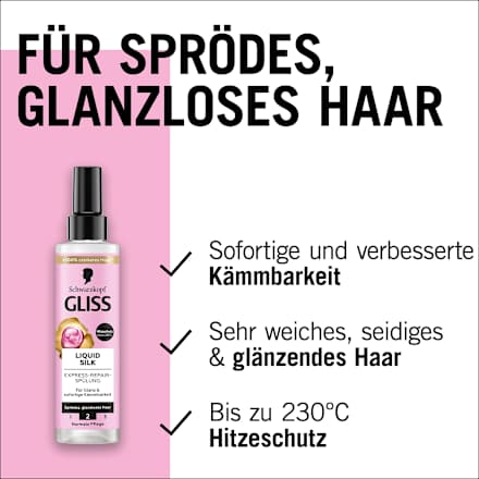 Spray conditioner Express-Repair Liquid Silk, 200 ml