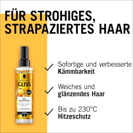 Spray Conditioner Express Repair Oil Nutritive, 200 ml