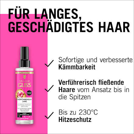 Spray Conditioner Express-Repair Verleidelijk Lang, 200 ml