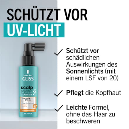 UV-Schutz Spray scalp balance LSF 20, 100 ml