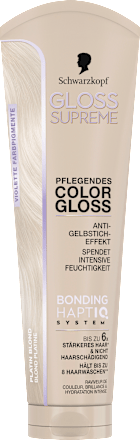 Schwarzkopf GLOSS SUPREME Glossing Platin Blond, 145 ml