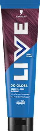 Farb-Glanzbehandlung Glossing Go Gloss, Cherry Cola Red, 150 ml